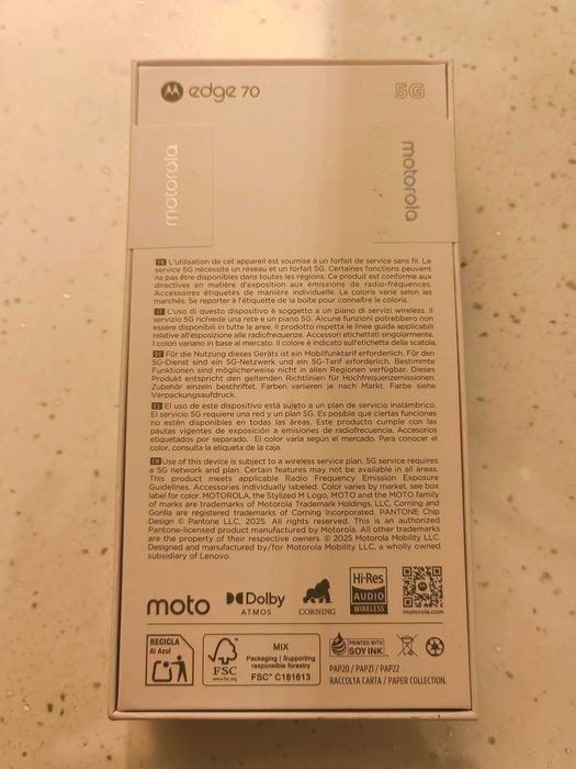 Продавам GSM Motorola Edgee 70 grey 512gb