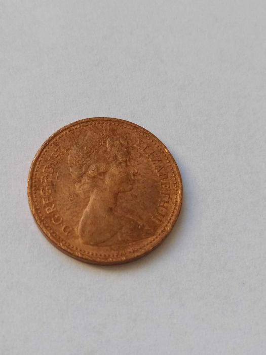 1971 new pence coin