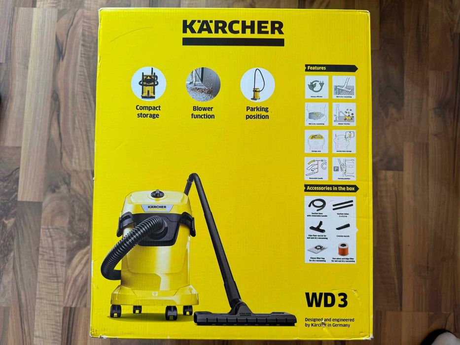 Прахосмукачка Karcher WD3