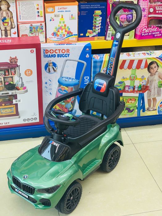 Детский машина (777)Толокар Bolalar mashinasi ruchkali  Самокат Игра