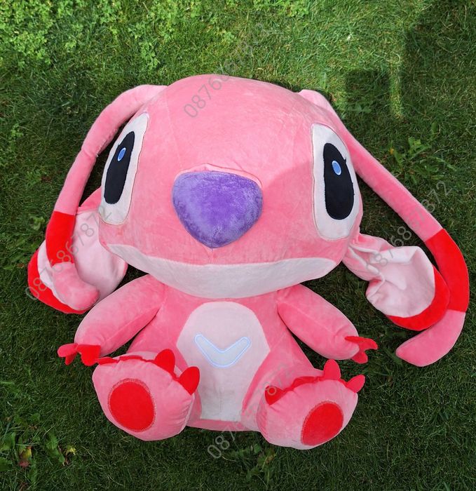 Голям плюшен СТИЧ , голяма плюшена играчка Лило и Стич 100см Stitch