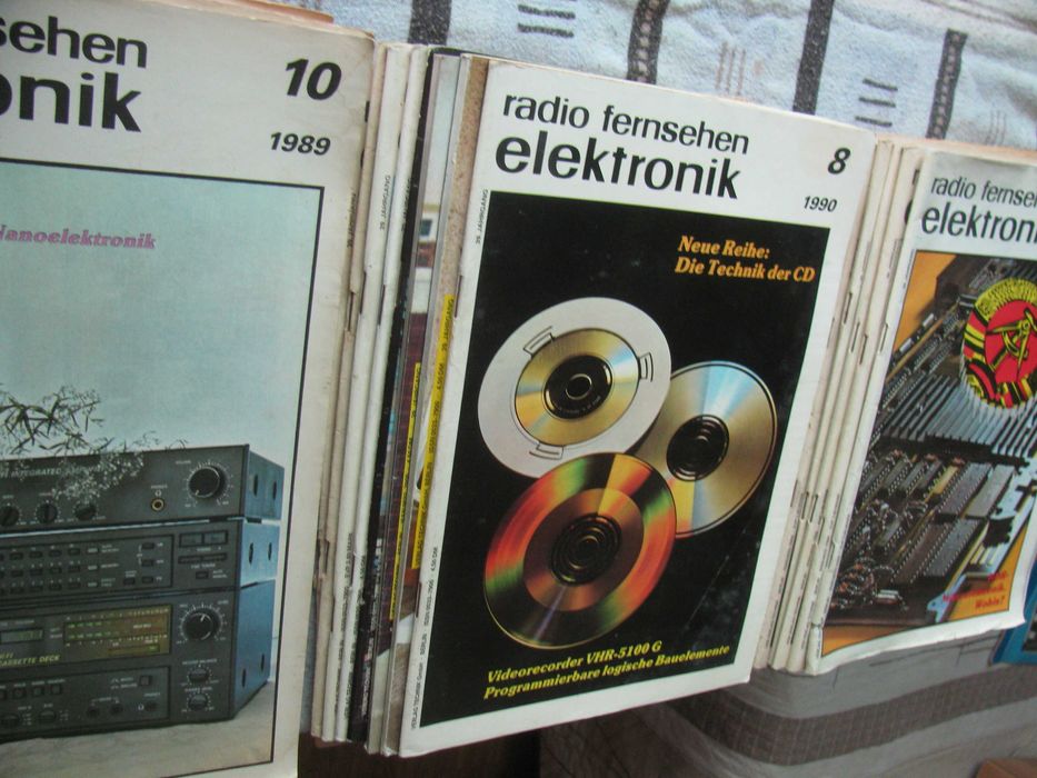 Radio  Fernsehen  Elektronik   D D R   /  Г Д Р   -  Списание