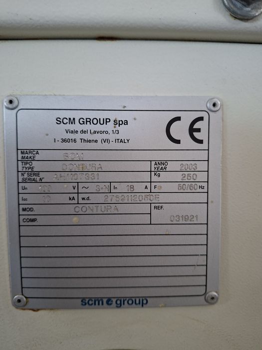 SCM GROUP spa кантираща машина
