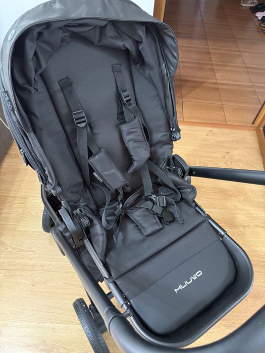 Carucior  copii 2 in 1  Muuvo Quick Trendy Raven Black