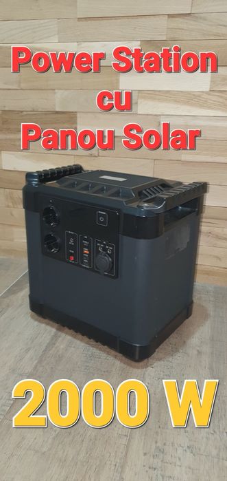 Power Station cu Panou Solar Generator Electric