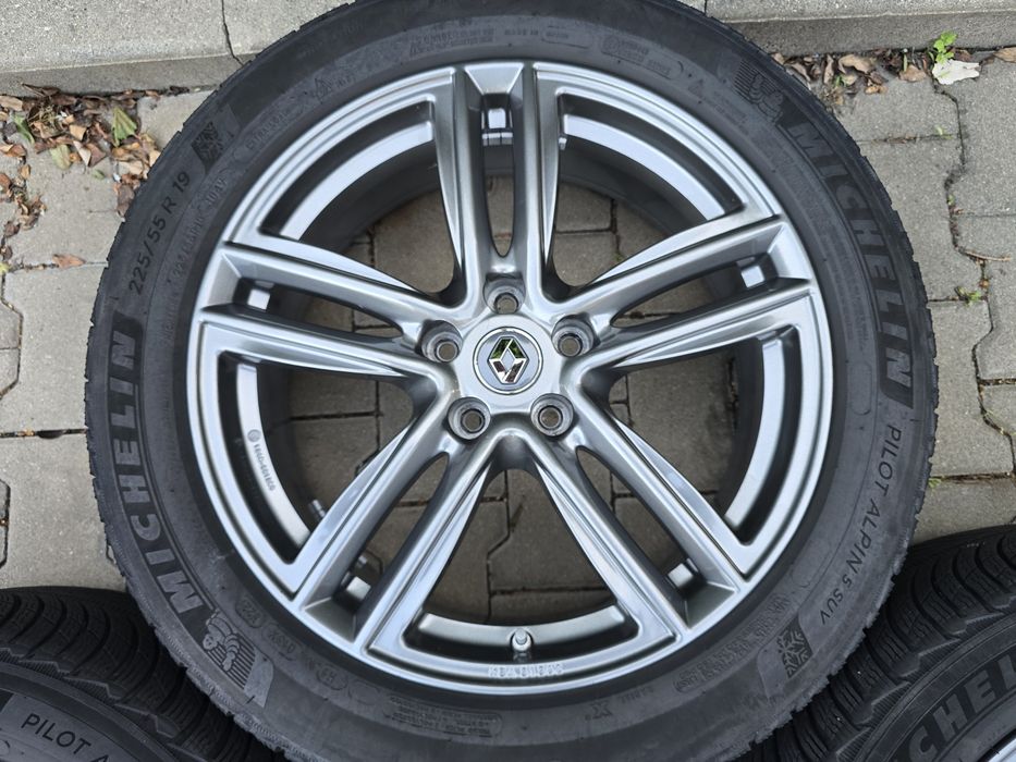 Jante aliaj Originale Renault 19" anvelope iarna  225/55 R19 Koleos / Arkana / Kadjar/ Austral / Espace / Scenic / X-Trail / Duster / Bigster  5x114.3