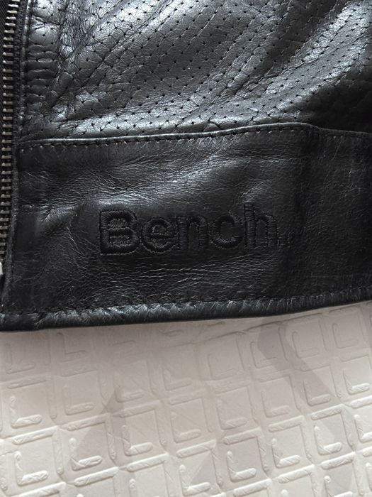 Кожено яке Bench, Топ състояние. Естествена кожа.
