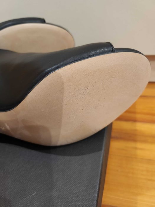 Дамски обувки № 38 - цвят черен, естествена кожа