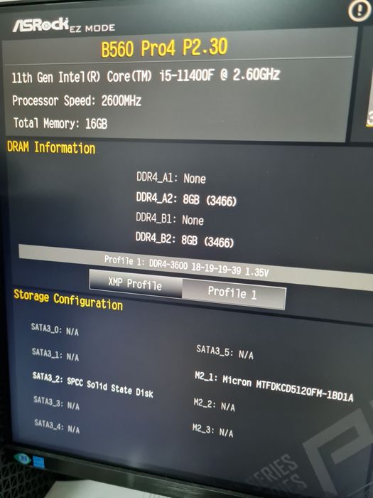 Геймърски компютър i5 11400f