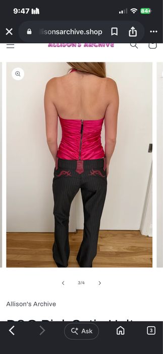 D&G dolce & gabbana top pink