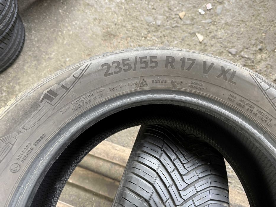 2x Anvelope All Season 235/55 r17 M+S - Continental AllSeasonContact