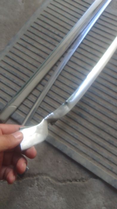 Сабля заднего бампера мерседес 124