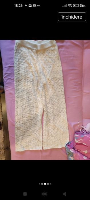 Vând compleu Zara ,in stare foarte buna , pentru fete