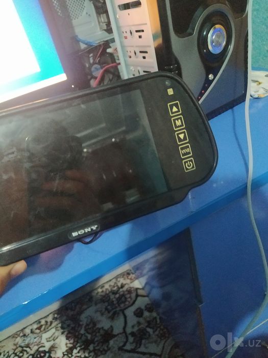 Monitorli magitafon va soniy videoregistrator kamerasi