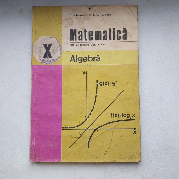 Manual pt clasele a X-a (1983)  și a XII-a (1986)