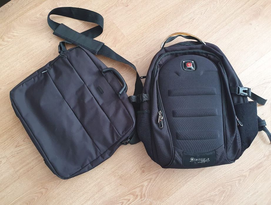 Рюкзак Swissgear и сумка для ноутбука на ремне