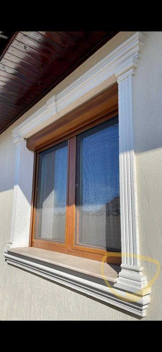 Ornamente ferestre / fereastra, profile decorative polistiren,  mod M2
