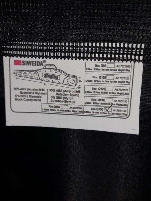 Carcasă rigidă pentru transport undițe/lansete pescuit SIWEIDA Q150