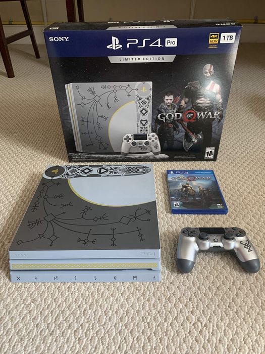 Playstation 4 pro Good of war edition 1TB