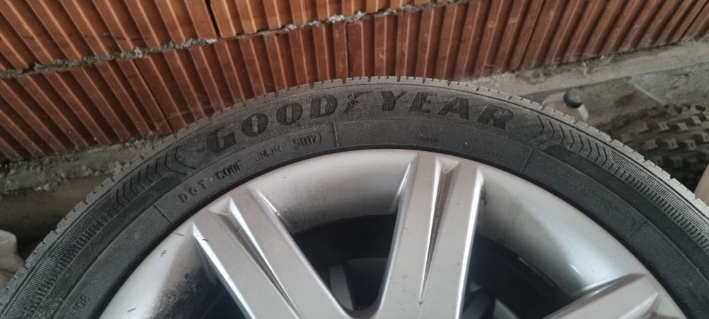 Jante originale Audi r16 5×112 cu anvelope de vara