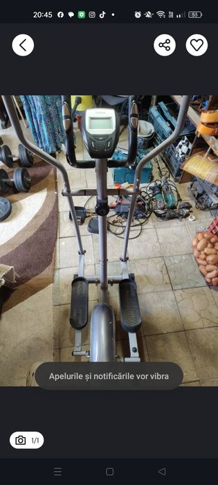 Vând bicicleta eliptica stare de funcționare buna