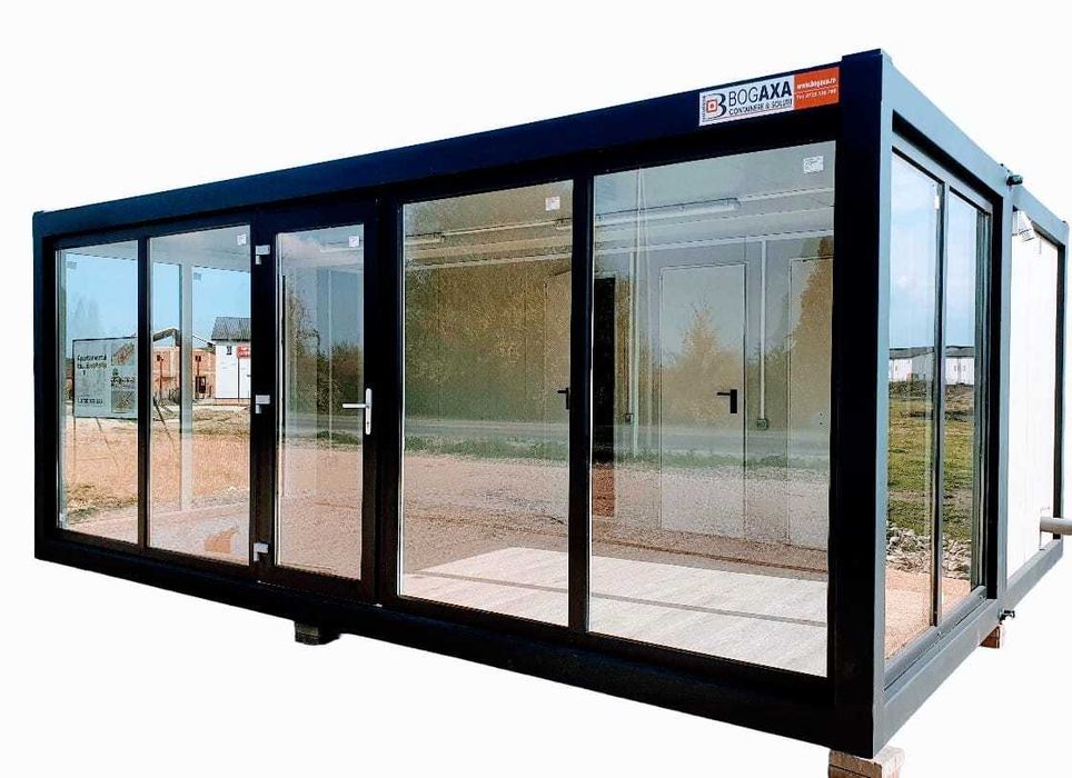 Containere modulare, cabine de paza, birouri, spatiu comercial depozit