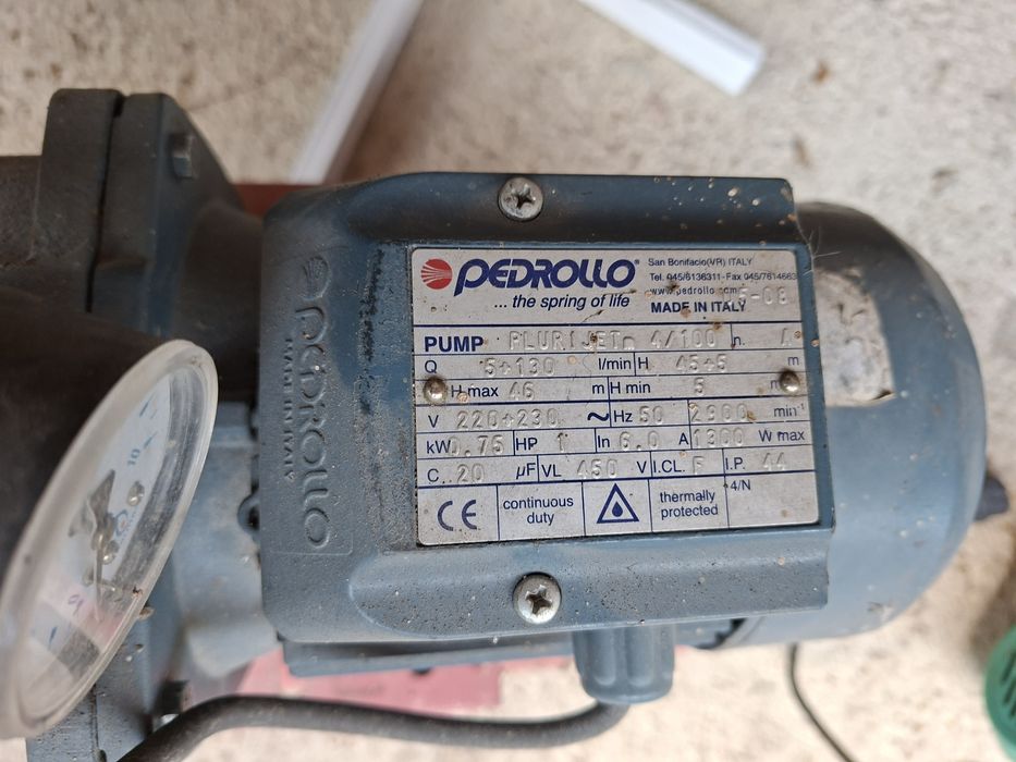 Хидрофор педроло Помпа Wilo