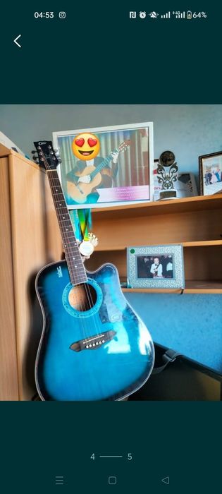 Продам гитара почти новый
