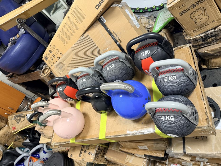 Kettlebell fier otel 4 kg.6 kg.8 kg.10 kg.12 kg.14 kg.16 kg.18 kg.20 k