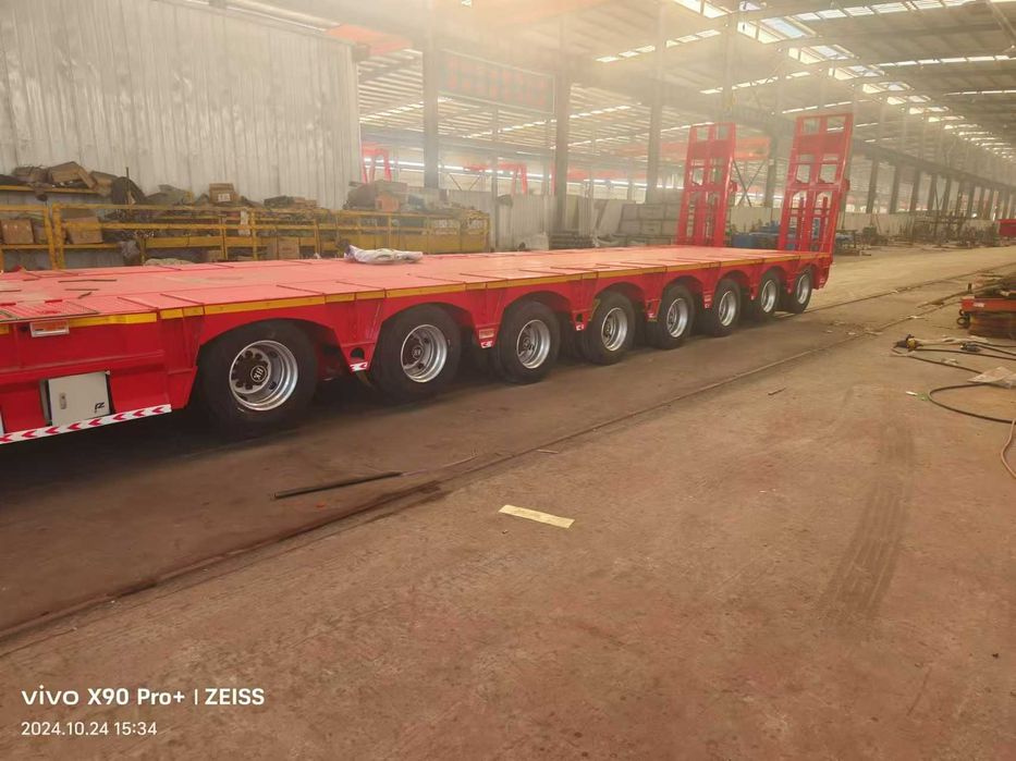 Toshkentga 17,5 m 6 o'qli tirkama keldi