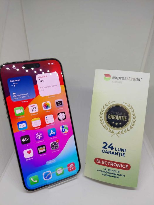 Iphone 15 Pro Max 256Gb [34525/30 Pacurari 2] Garantie 2 ani!! Iasi ...