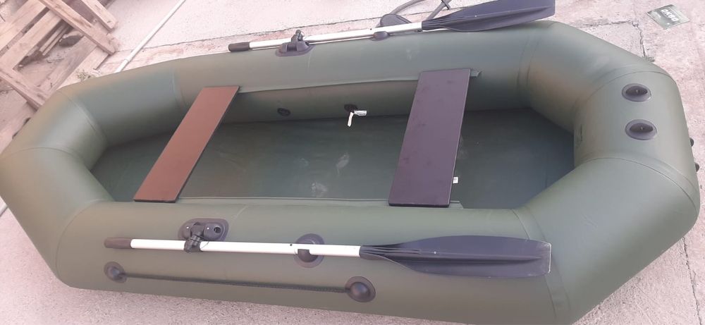 Надувная лодка аква мастер 280 нд зеленый