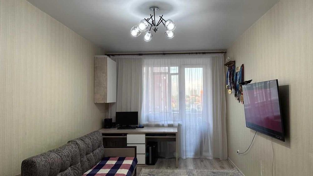 1-комн. квартира, 40м², 6/9 этаж Костанай, ул. Наримановская