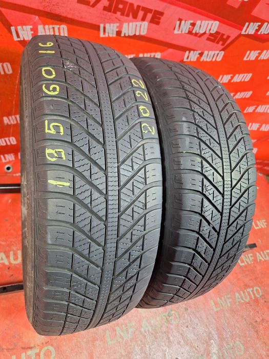 Anvelope M+S 195/60/16 - GoodYear - 5 MM - DOT 2022 !