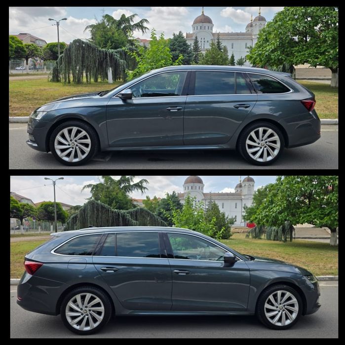 Skoda Octavia IV First Edition DSG 150CP Virtual Cockpit Matrix Tabletă Alcantara Ambientale Acc Front Assist Lane Assist Keyless Go  Cameră Cârlig E6