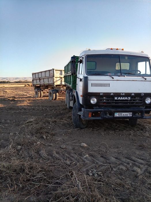 Продам камаз с прицепом самосвал
