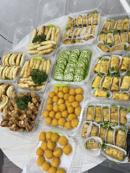 Холодные закуски, салаты