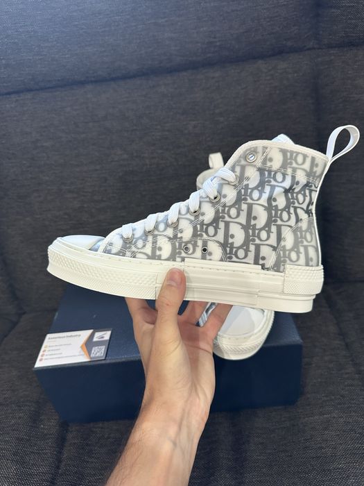Dior B23 High Top Logo Oblique