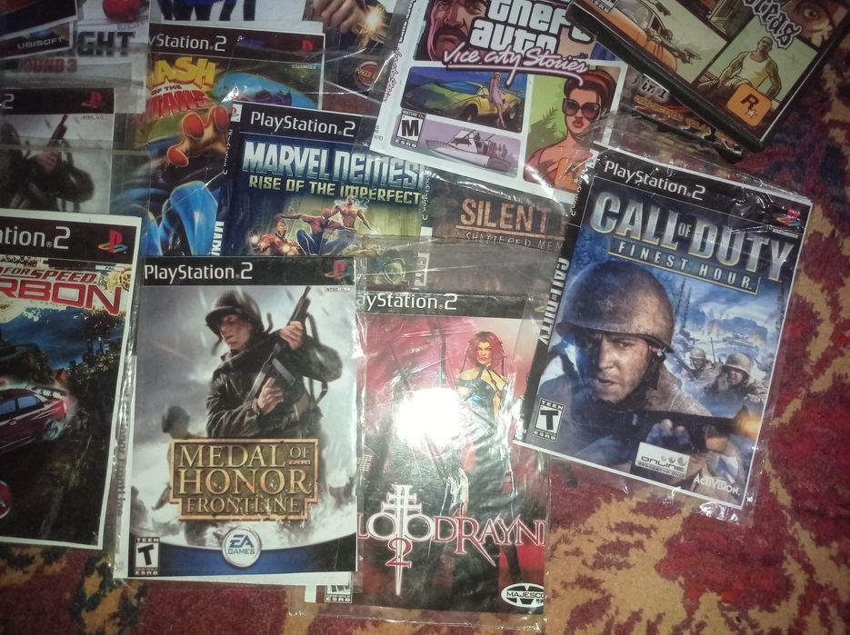 Диски от Sony Playstation 2