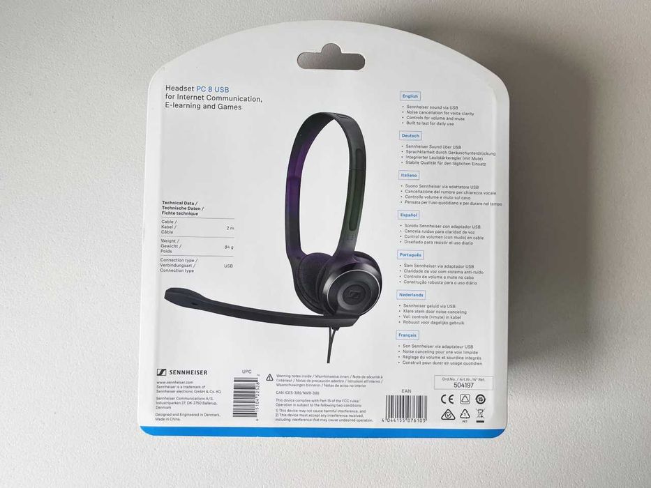 Нови слушалки Sennheiser EPOS PC 8