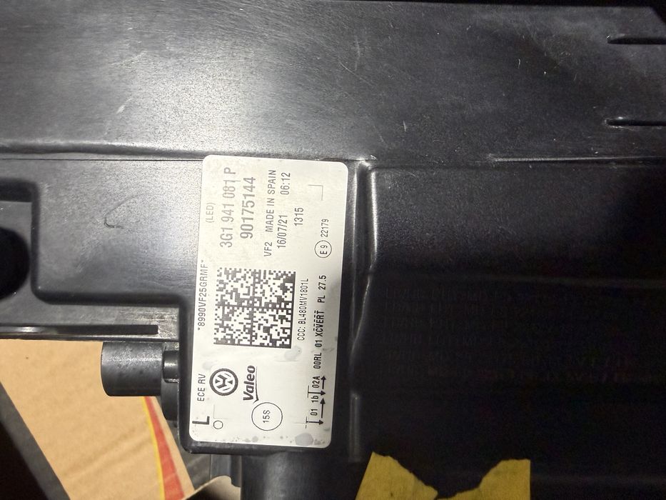 Vand far vw passat b8