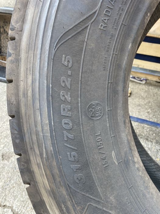 Anvelopa cap tractor punte motrica 315/70R22.5