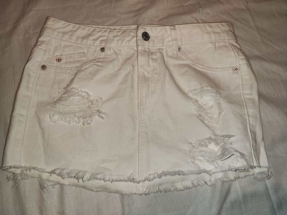 Дънкова пола Pull and Bear