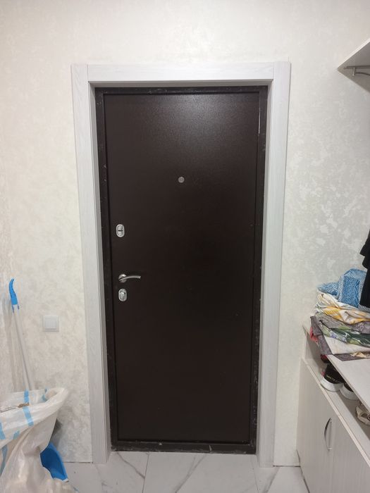 Установка Арок, обрамление входной двери.