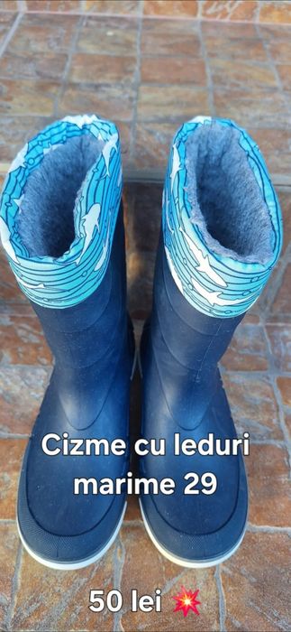 Cizme cu leduri marime 29