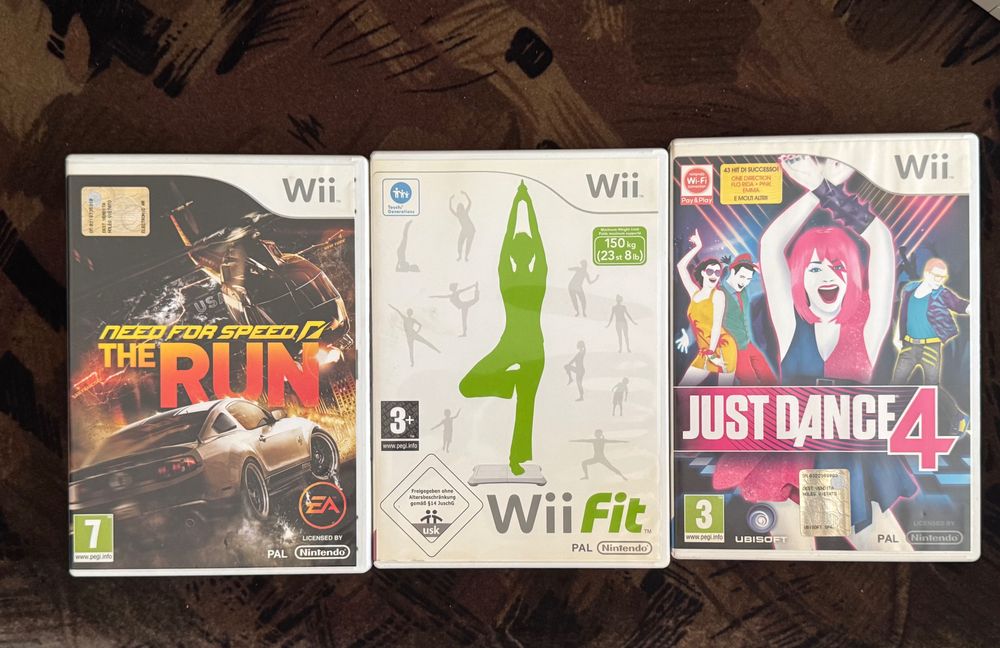 Wii Nintendo cu 3 jocuri
