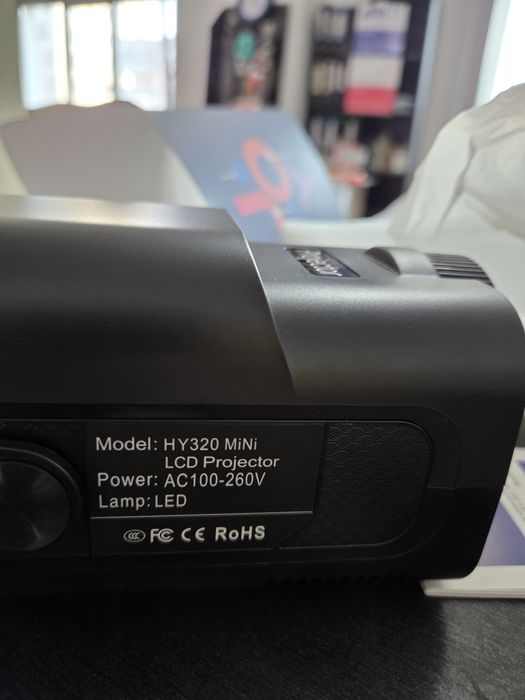 Video Proiector Portabil cilindric HY320 MINI