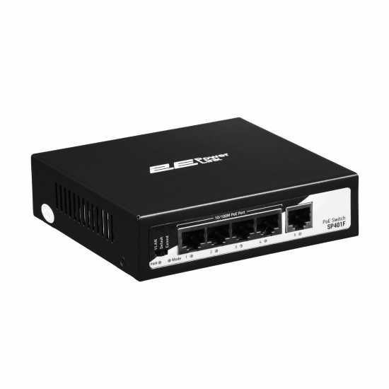 } Акция Коммутатор 2E SP401F 4xFE PoE+1xFE Uplink, 55Вт, неуправляемый