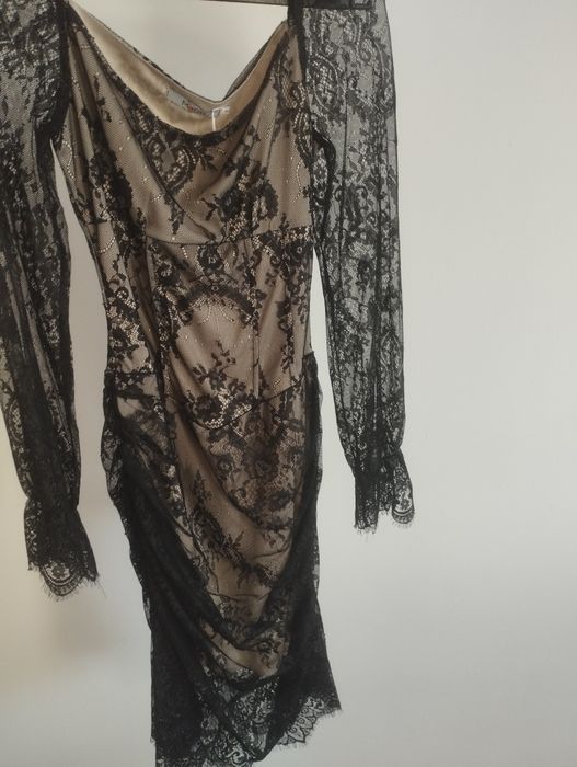 Черная  вечерная платья