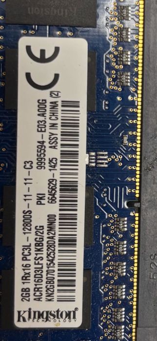 Продам озу от ноутбука